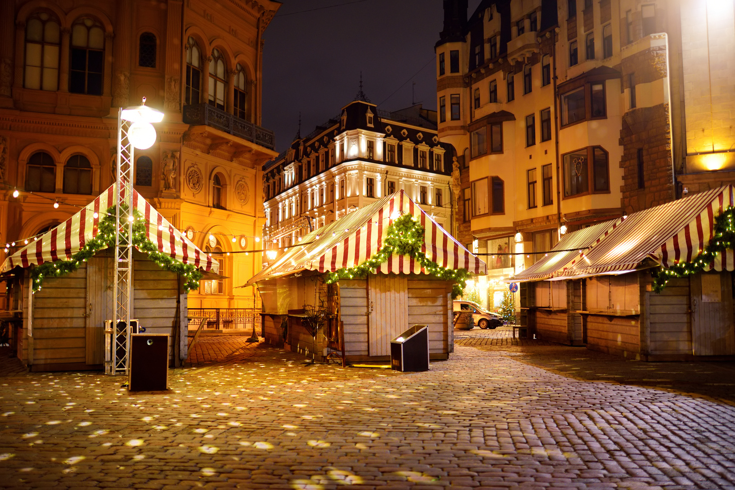 Christmas Market in Riga, Latvia